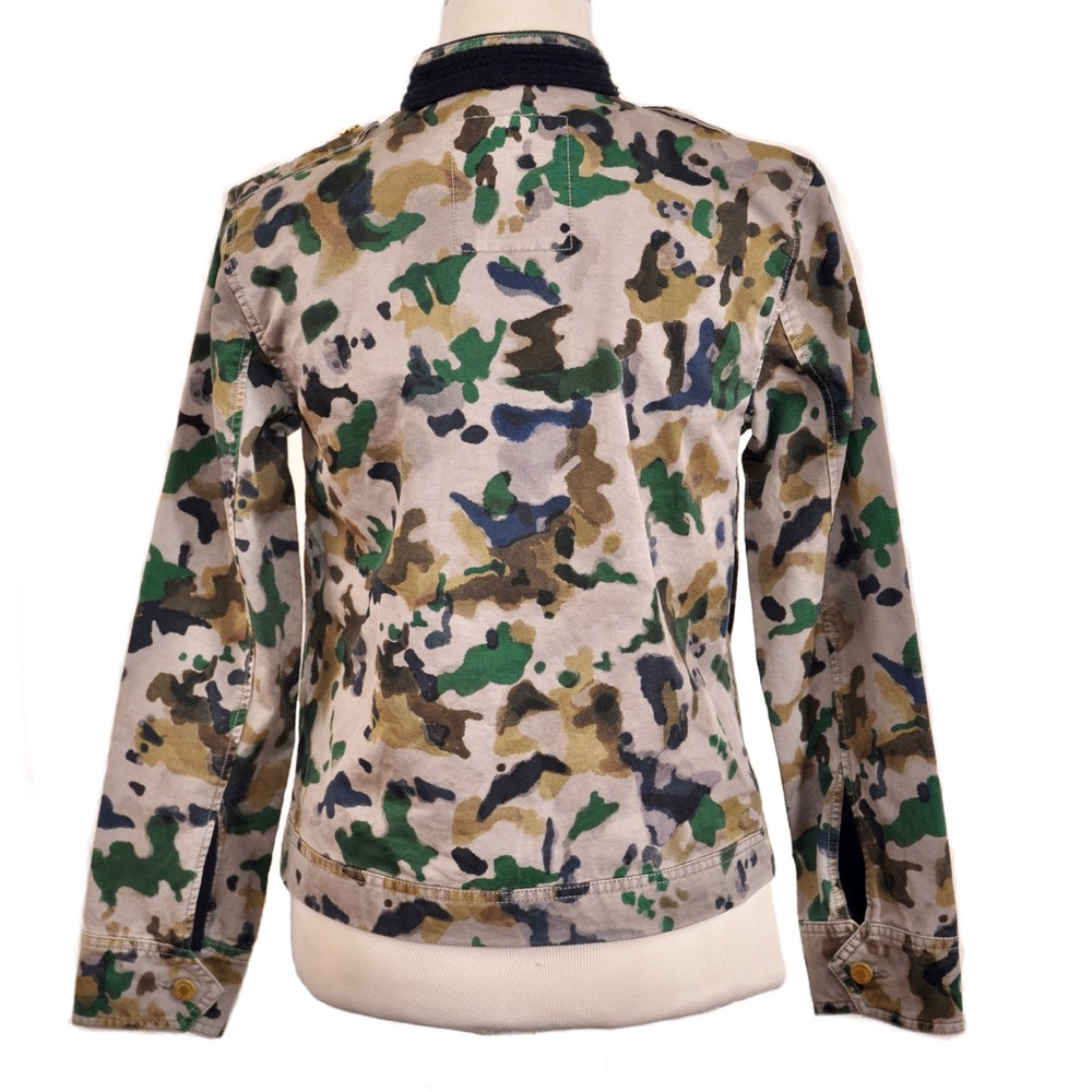 Zadig and Voltaire KAVY CAMOU PARKA Jacket - Picture 7 of 8